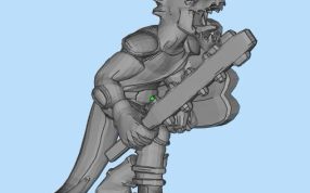 恐龙战士3D打印模型