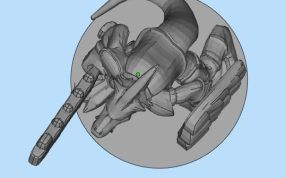 卡通人物三维模型