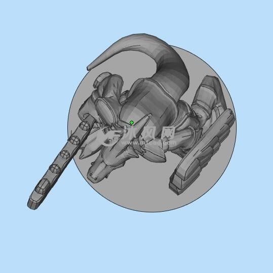 卡通人物三维模型