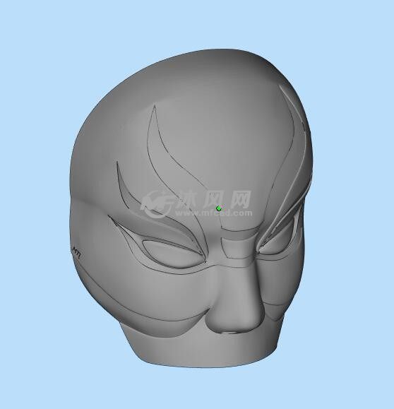 3D打印面具模型
