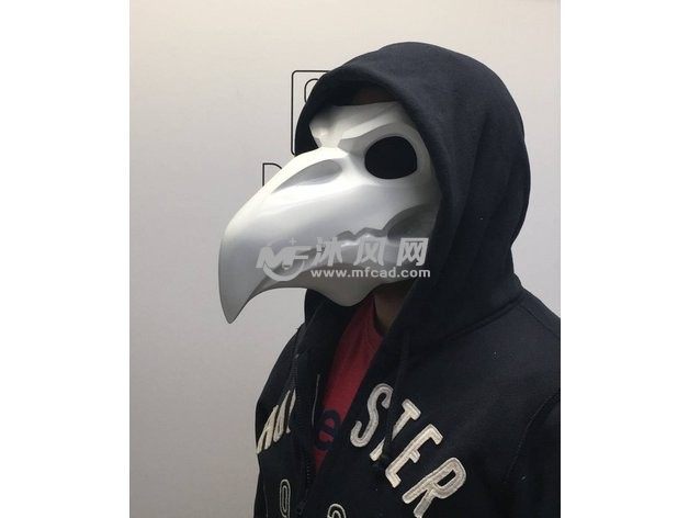 3D打印鸟嘴面具