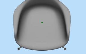 休闲椅三维模型