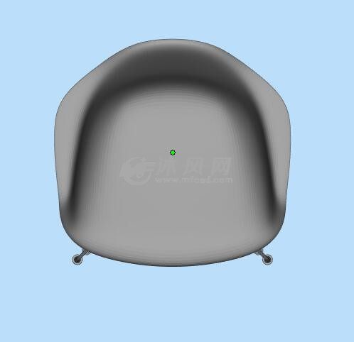 休闲椅三维模型