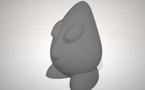 鸡蛋伯特模型侧面