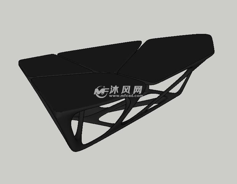 异形桌子三维模型