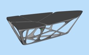 餐桌三维模型设计
