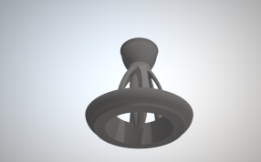 单一的花瓶底面