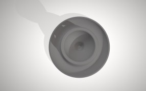 单一的花瓶顶部