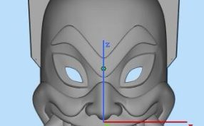 玩具面具工业造型