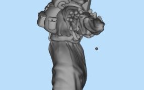 3D打印法师模型