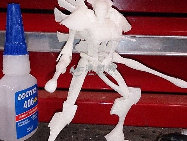 装甲机器人三维模型