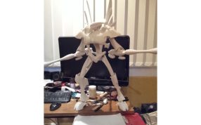 3d打印机器人模型