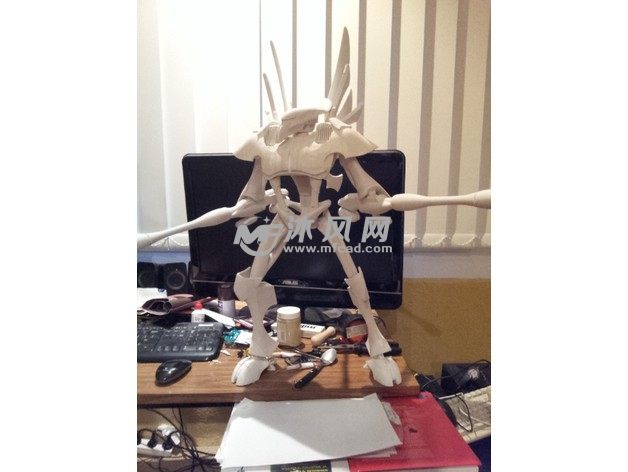 3d打印机器人模型