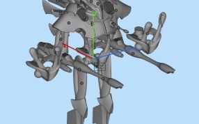 智能机器人三维设计