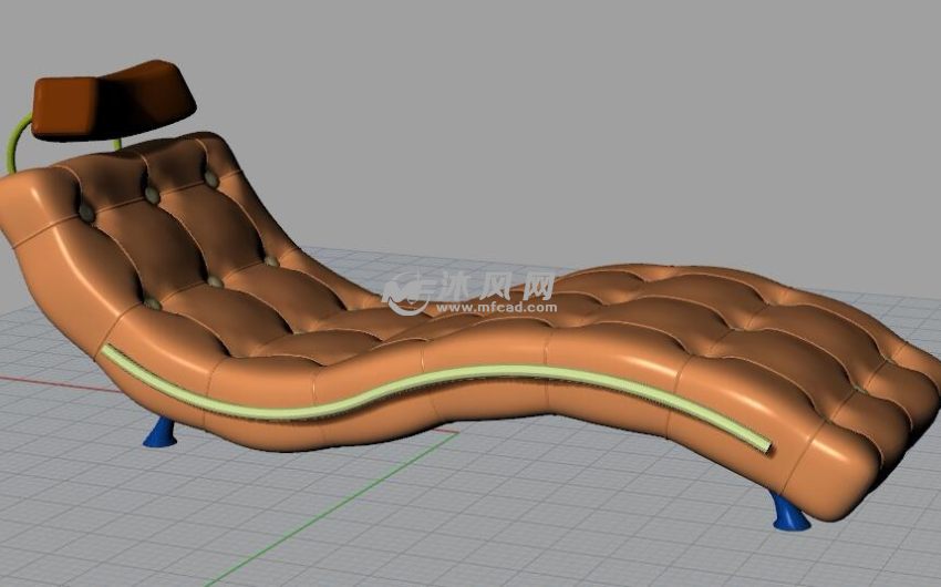 休闲沙发椅三维模型