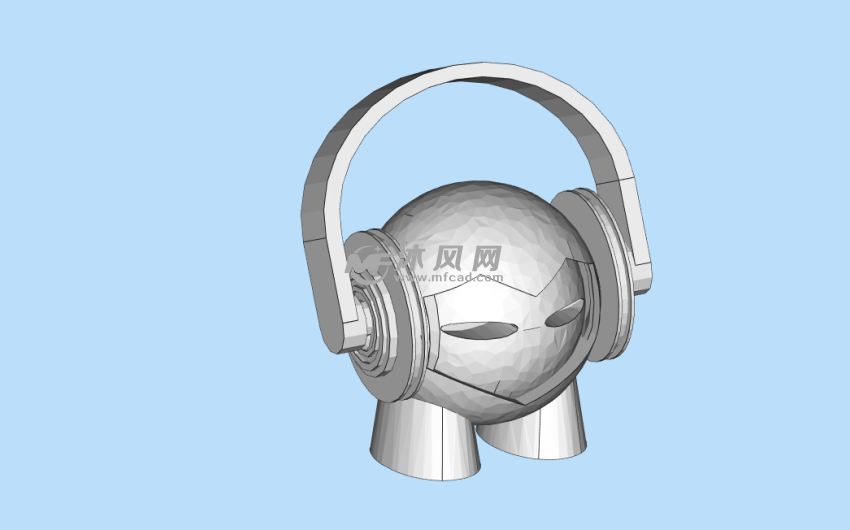 口袋大头玩偶模型