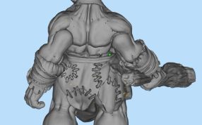 3d打印巨人模型