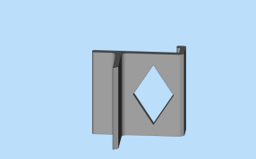 倾斜式的手机支架