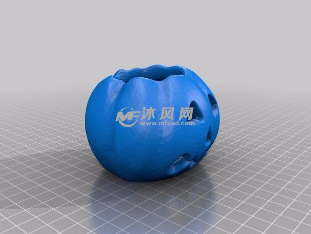 模型图-Netfabb侧视图