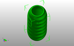 药丸花瓶模型图