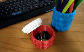 实物图-打开笔筒盖