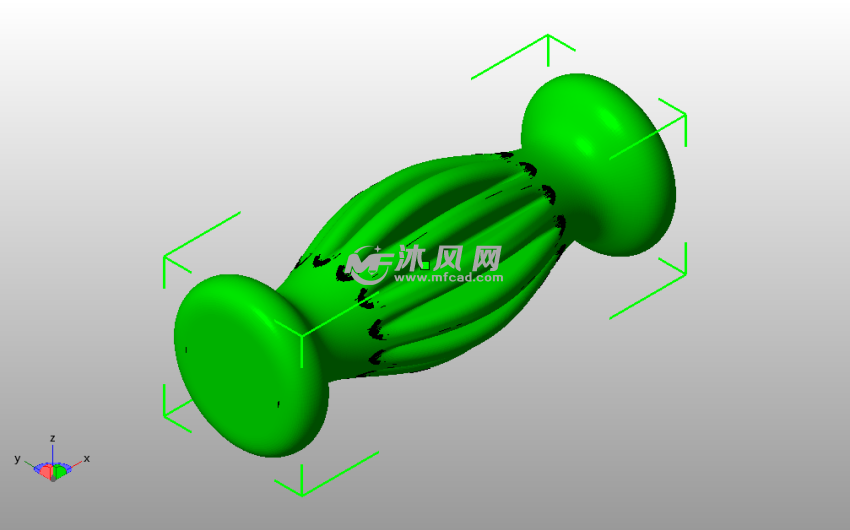 脚掌按摩器斜视图