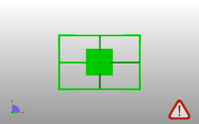 台灯灯架俯视图