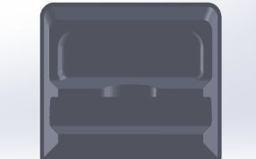 名片台架底部结构