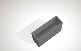 硬币容纳架壳体