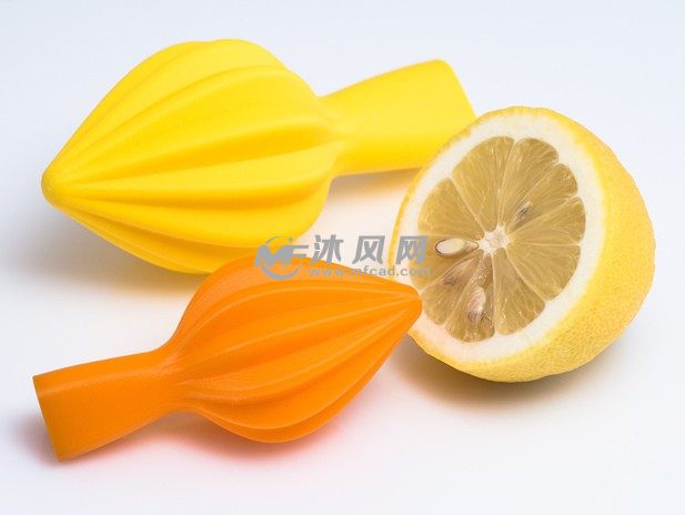 柠檬榨汁器实物模型（双色）