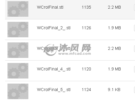 卫生纸架模型设计零件截图