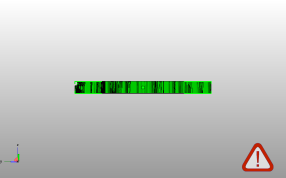 泰迪钥匙链侧视图