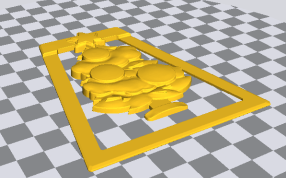 圣诞树书签stl打印模型处理截图