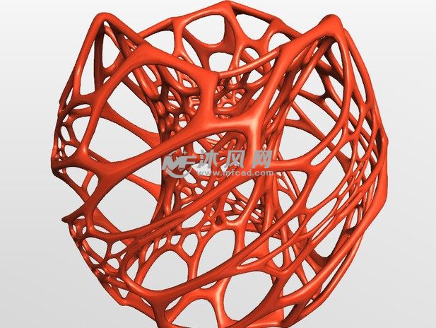 灯罩模型（红色）