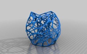 灯罩模型（蓝色）