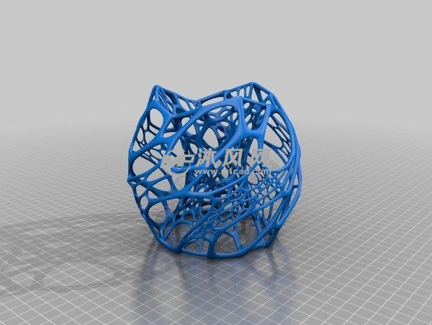 灯罩模型（蓝色）