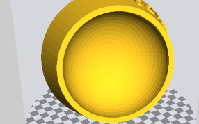  宠物粮碗stl模型处理图