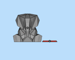 大象储钱罐主视图