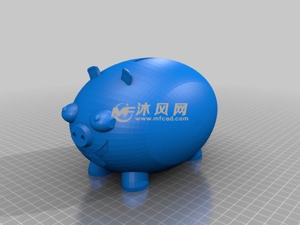 小猪存钱罐模型