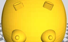 小猪存钱罐正面