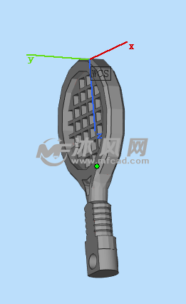 球拍钥匙扣设计图