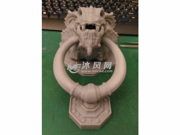 中华龙头门环实物图