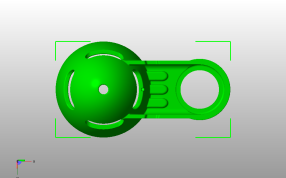 蛋清分离器底视图