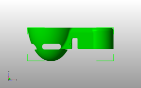 蛋清分离器侧视图