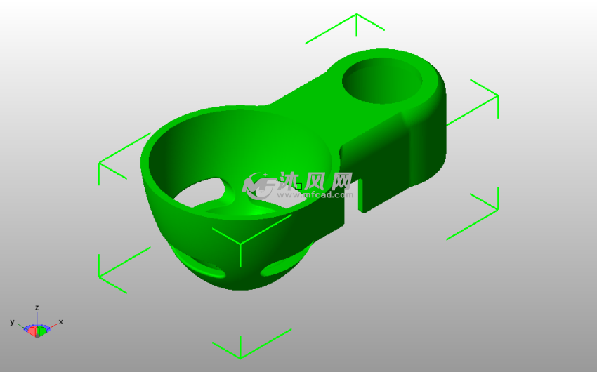蛋清分离器斜视图