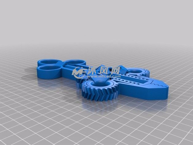 活动钳子斜视图