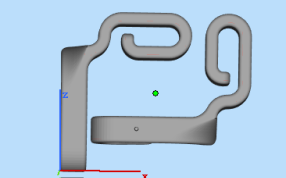 车用垃圾袋挂钩模型三维图