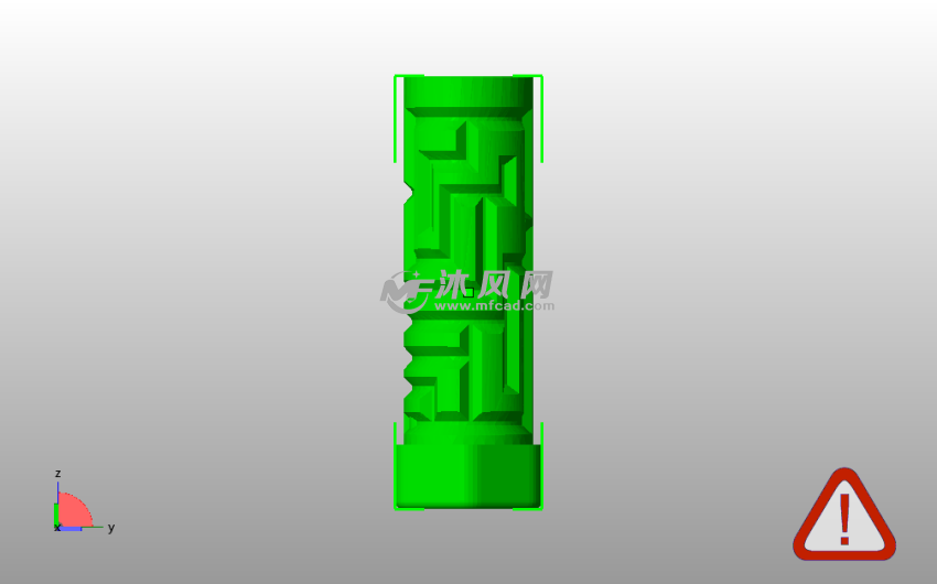 圆柱迷宫宝箱-内舒主视图