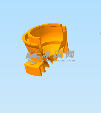 涡轮螺旋桨发动机引擎零件图