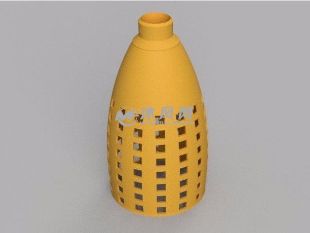 吊灯灯罩主视图